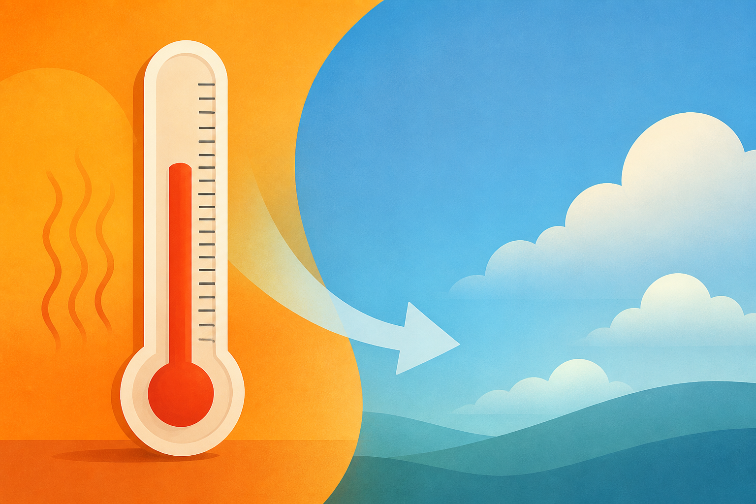 FIRST ALERT WEATHER: Not AS hot, with more relief in sight
