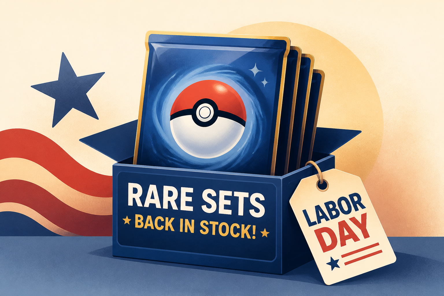 Pokémon TCG: Rare Sets Back in Stock for Labor Day