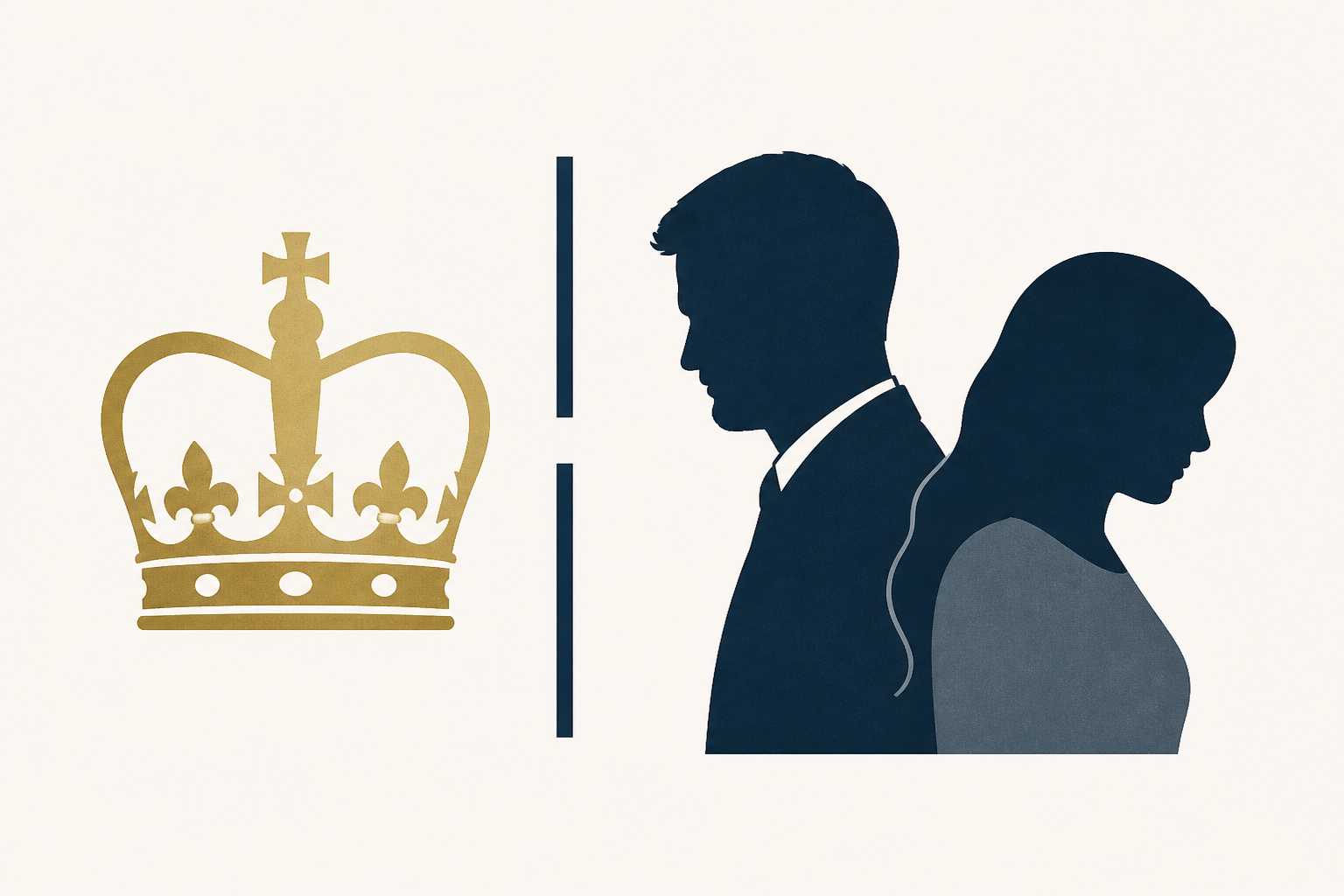 King clarifies status of Prince Harry and Meghan
