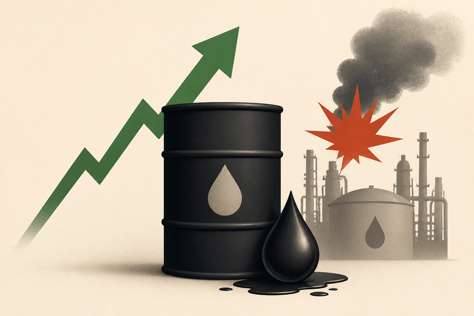 Oil prices rise to 6-week high after Iran and U.S. trade blows, Saudi Aramco facilities reportedly hit
