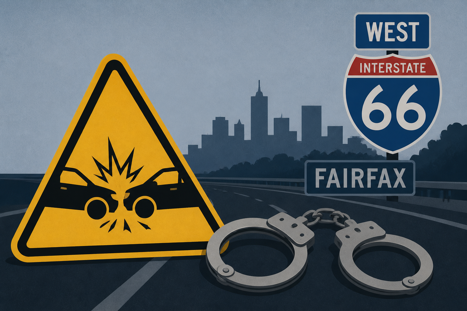 3 dead, 2 drivers charged after crash on I-66 in Fairfax