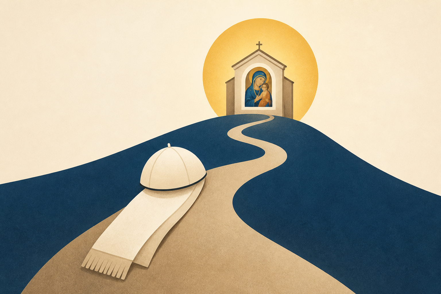 Pope Leo to visit Genazzano as ‘pilgrim’ before Mother of Good Counsel