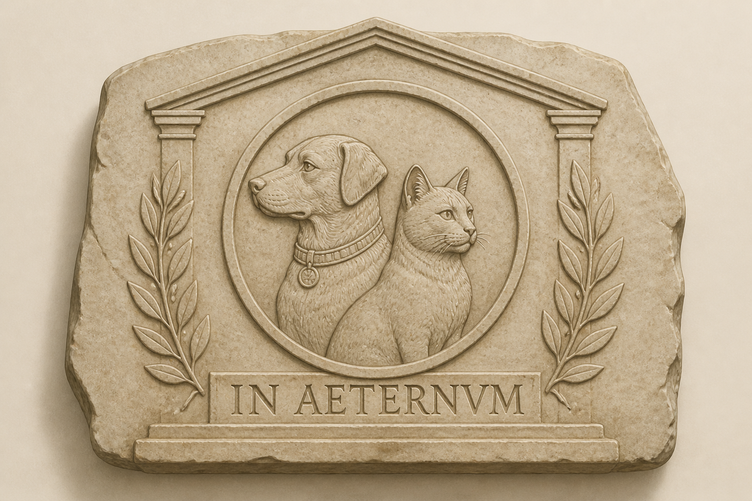 See How a Wealthy Roman Immortalized His Dog, Cat