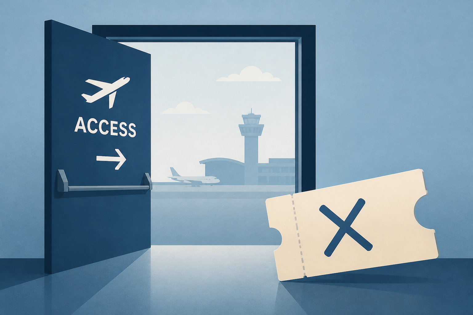 Access Airports Without a Ticket