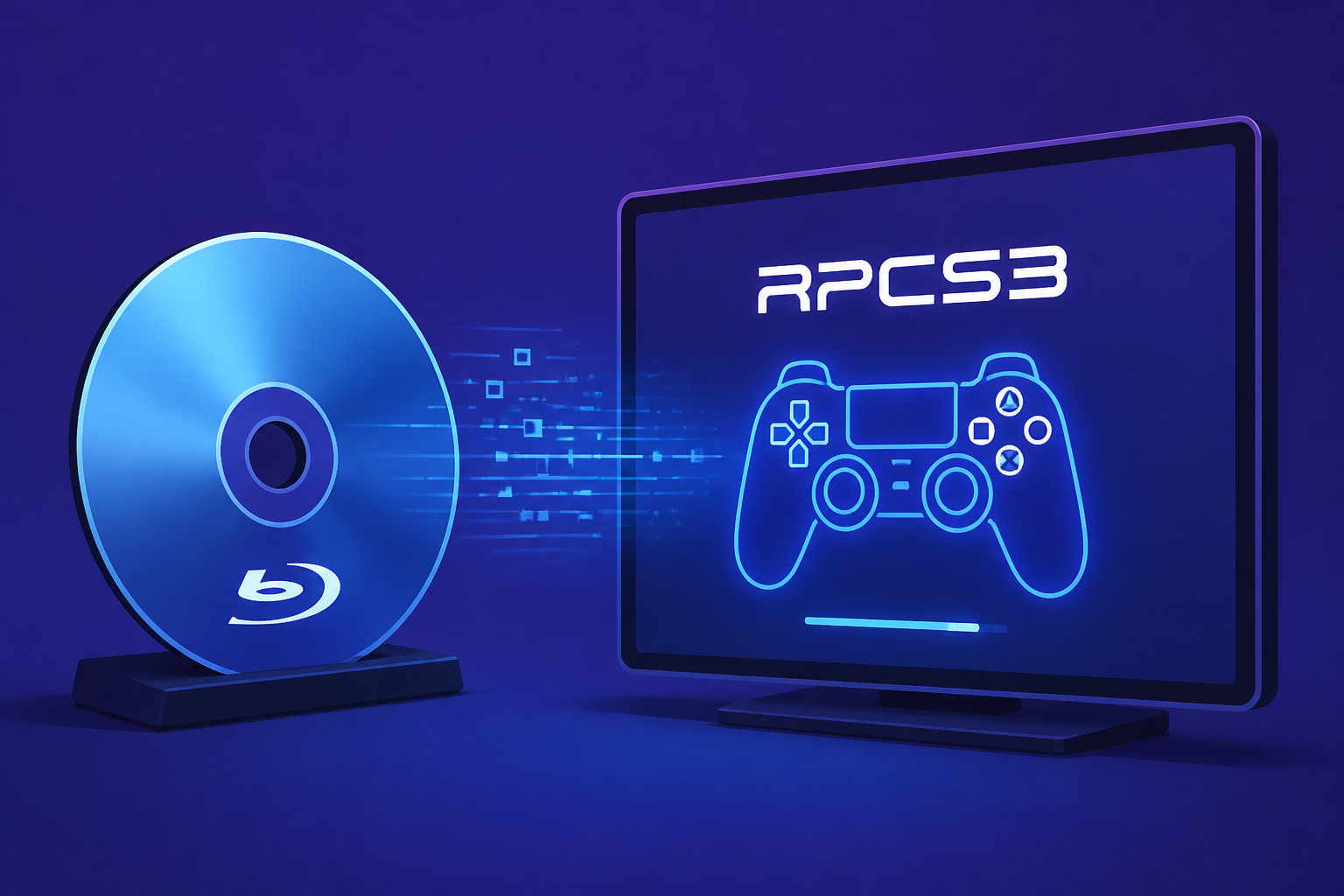 RPCS3 now plays PS3 games directly from physical Blu