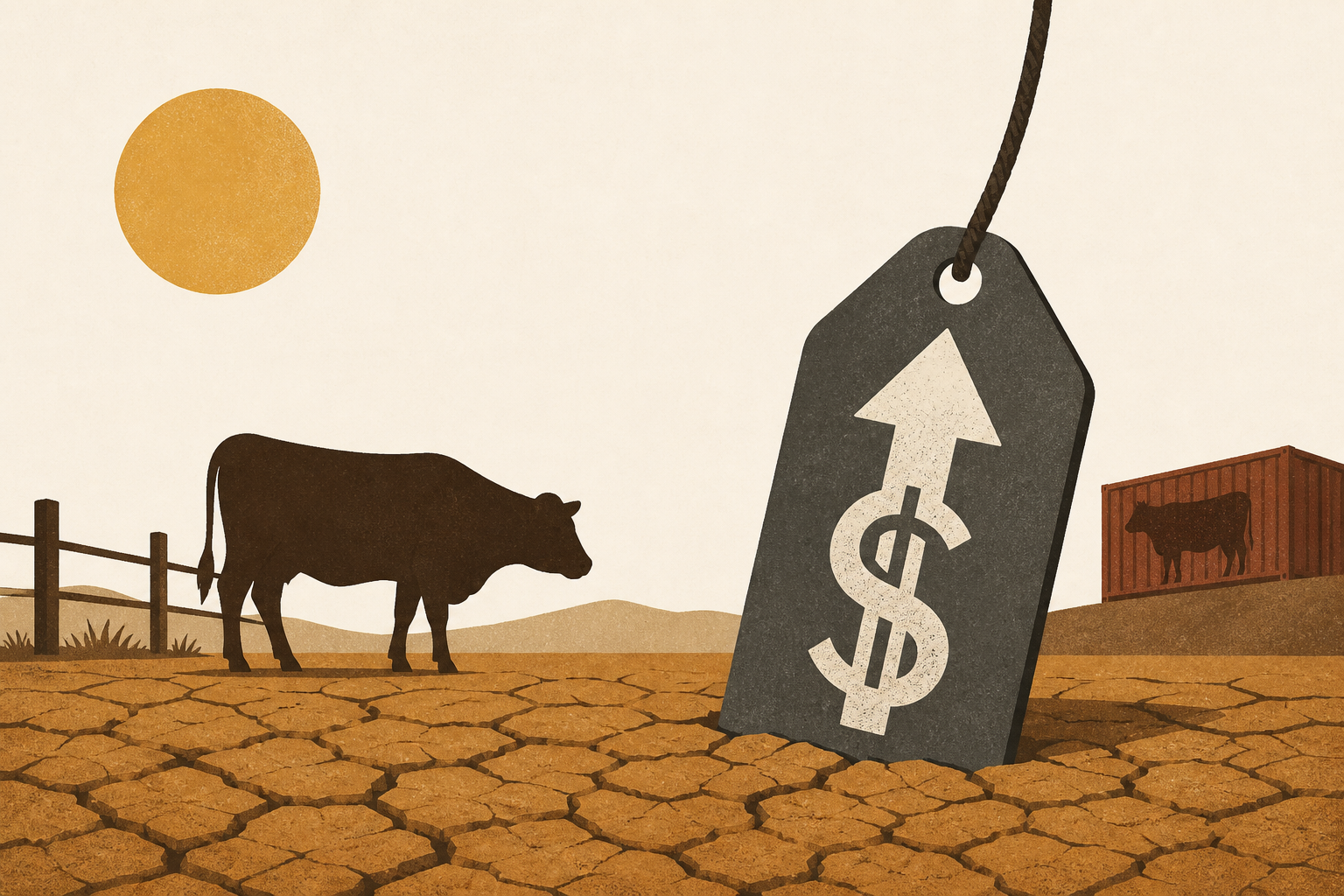 Wyoming ranchers struggling amid drought, higher costs and new pressures from beef imports