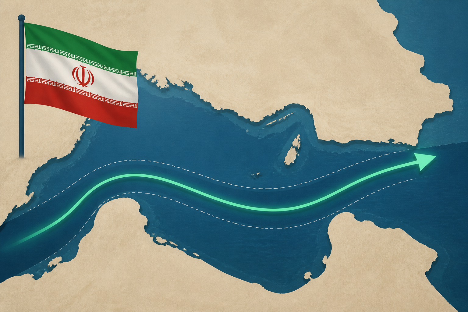 Iran describes new Strait of Hormuz route during Operation Epic Fury