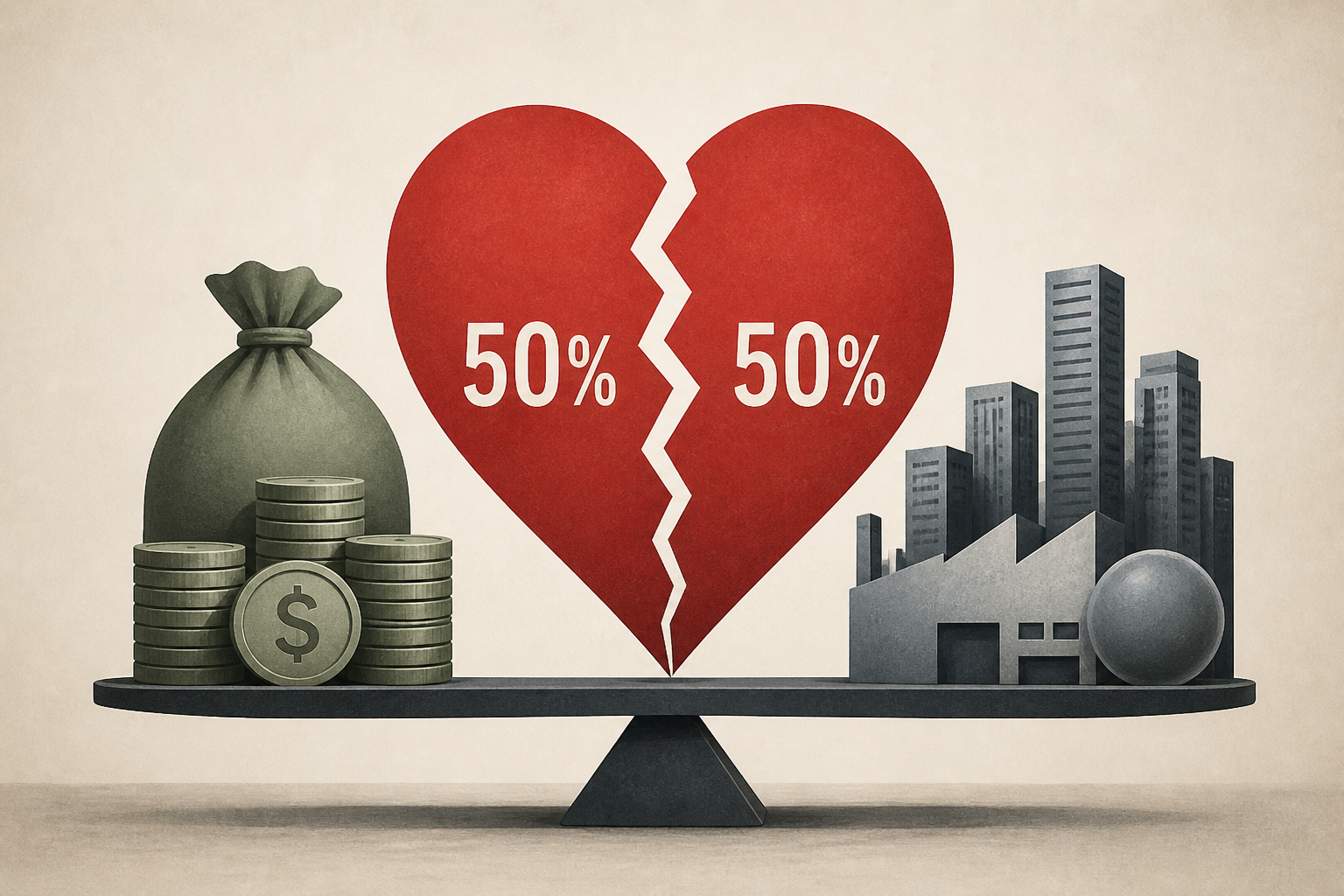 Billionaire Lululemon founder Chip Wilson's no-prenup divorce could cost him painful 50-50 split