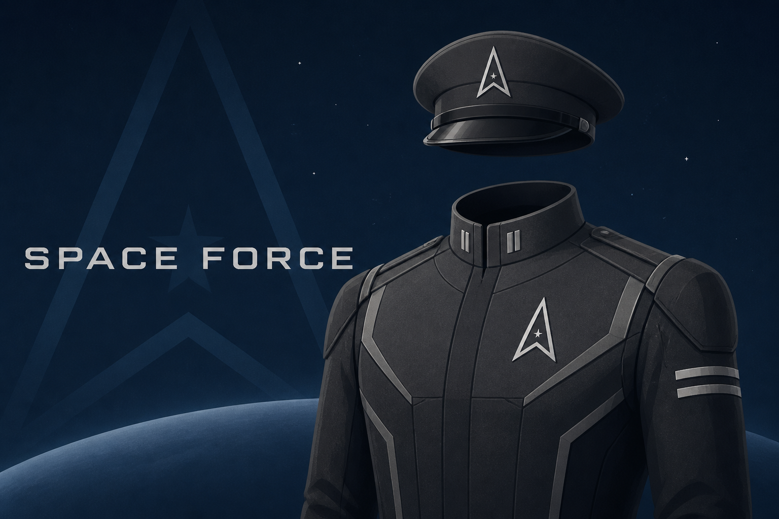 Trump reveals new Space Force uniforms inspired by 'Starship Troopers'