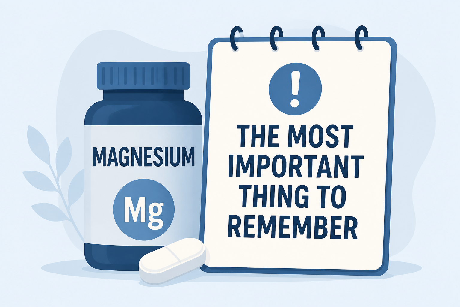 Taking Magnesium? This Is the Most Important Thing to Remember