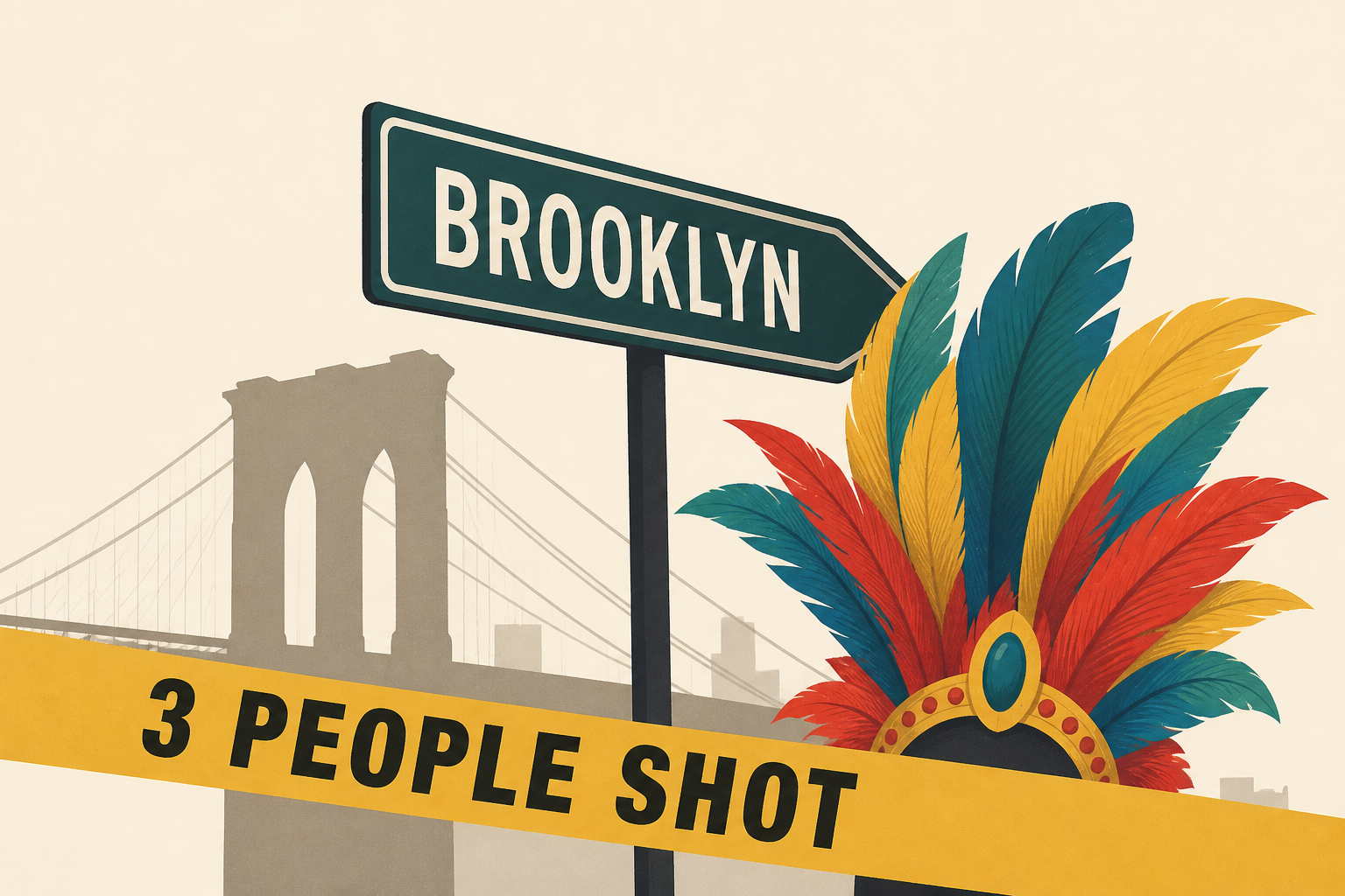 3 people shot at West Indian Day Parade in Brooklyn