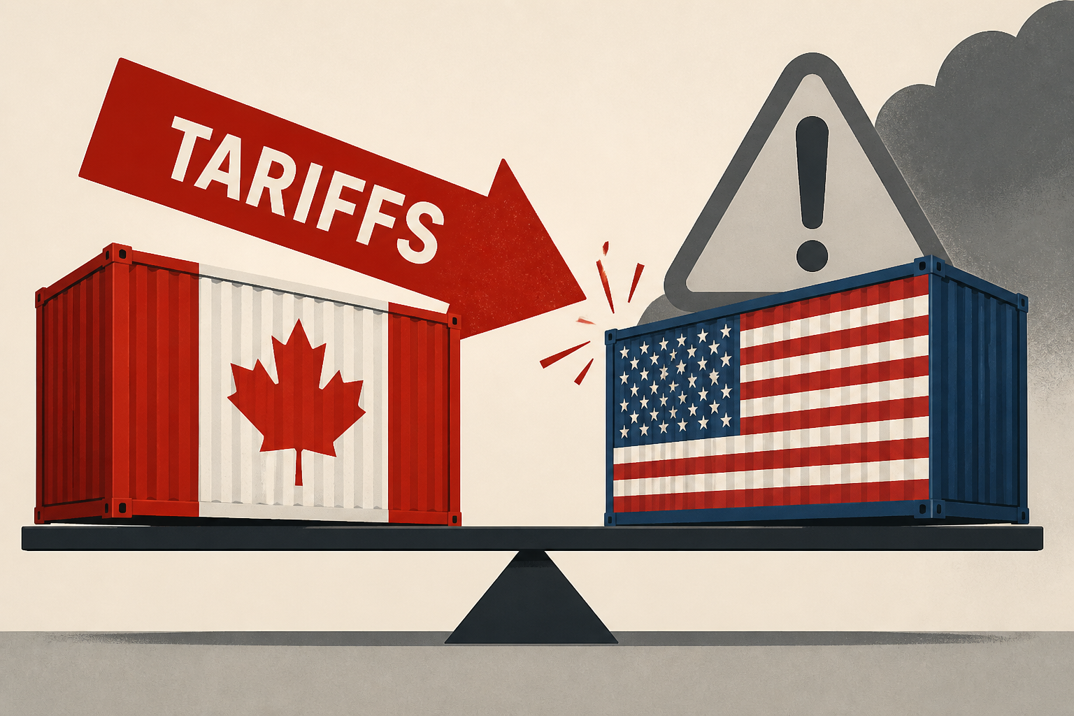 Canada's retaliatory tariffs set to hit US products as Trump warns of escalation
