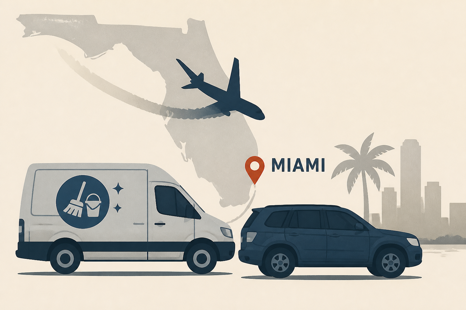 Victims of Miami plane crash were in a cleaning-company van and an SUV, officials said