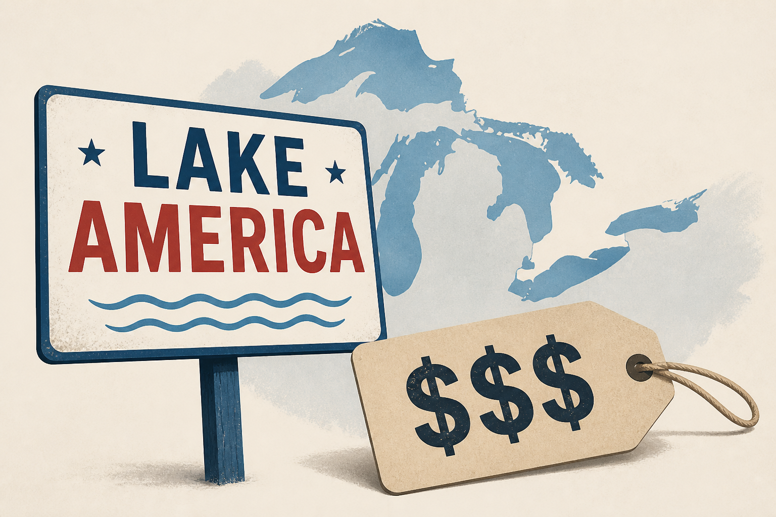 Trump’s "Lake America" rebrand could cost millions
