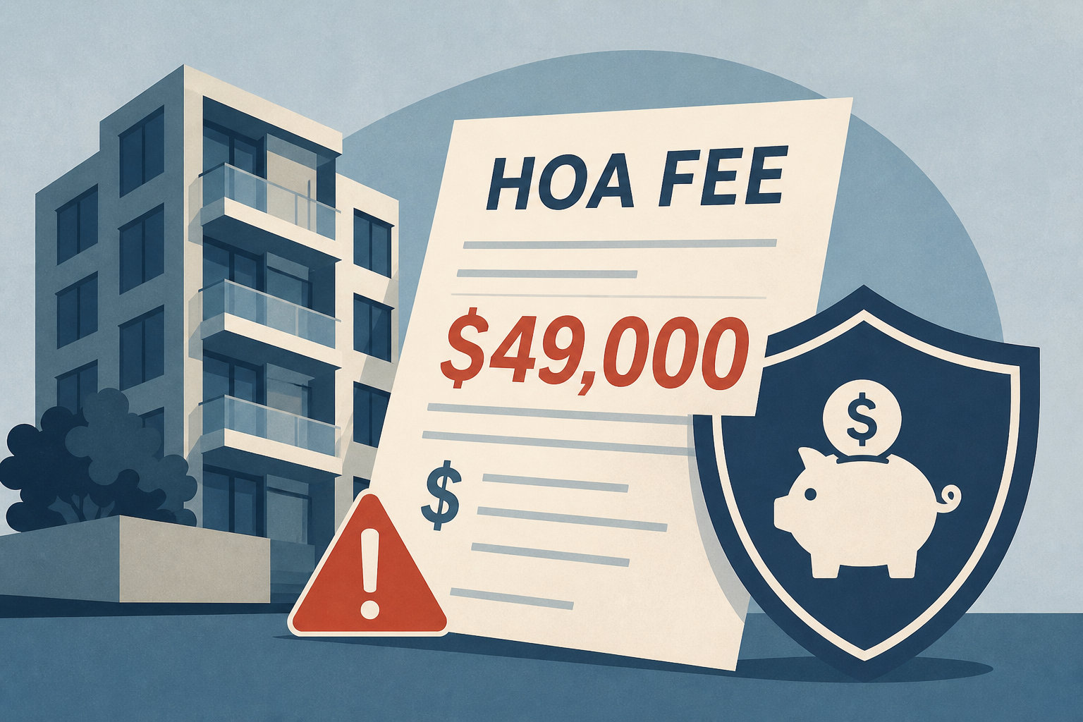Torrance condo owners hit with $49K HOA fee; Tips for California HOA members on financial protection
