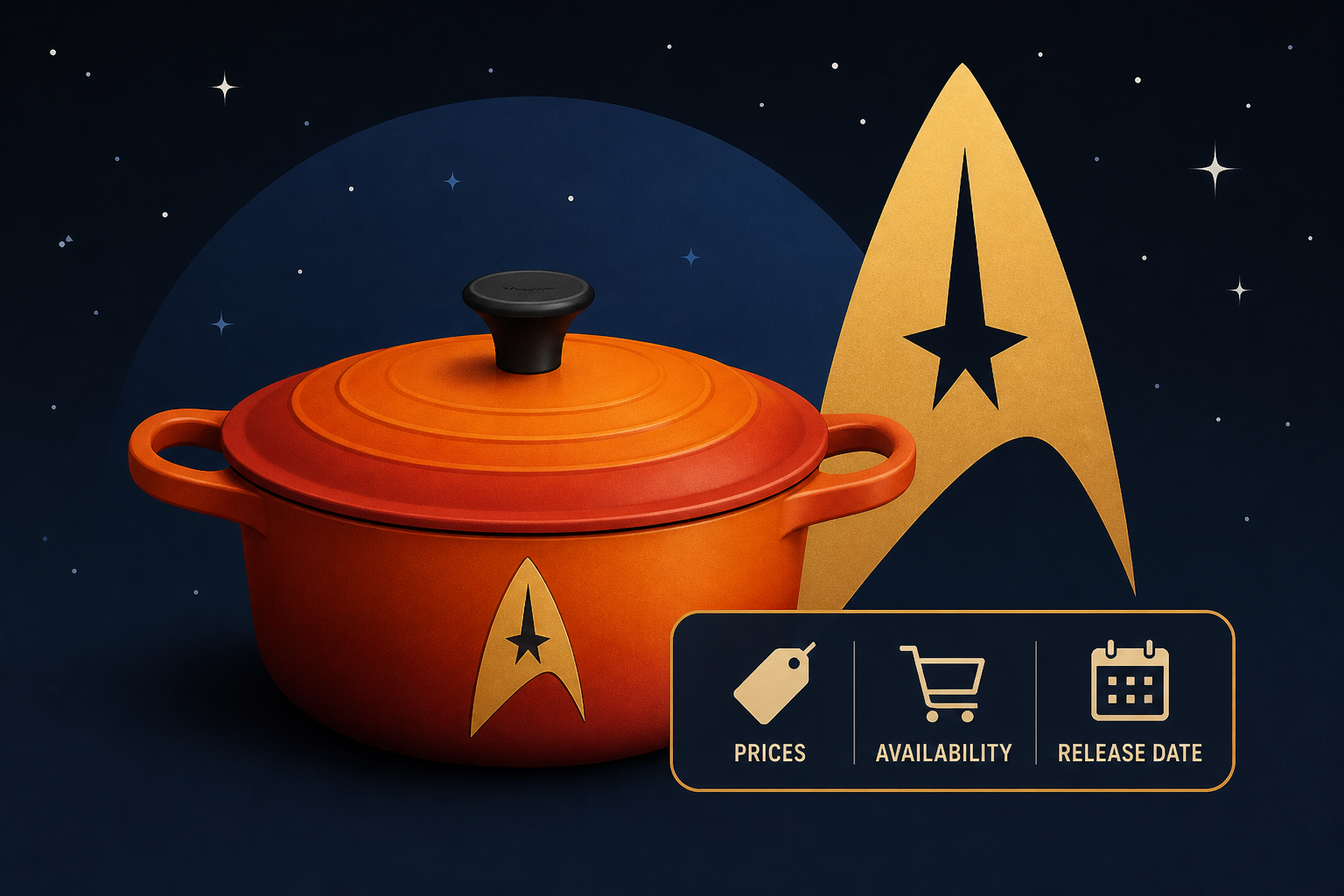 Le Creuset x Star Trek Collection: Prices, availability, release date