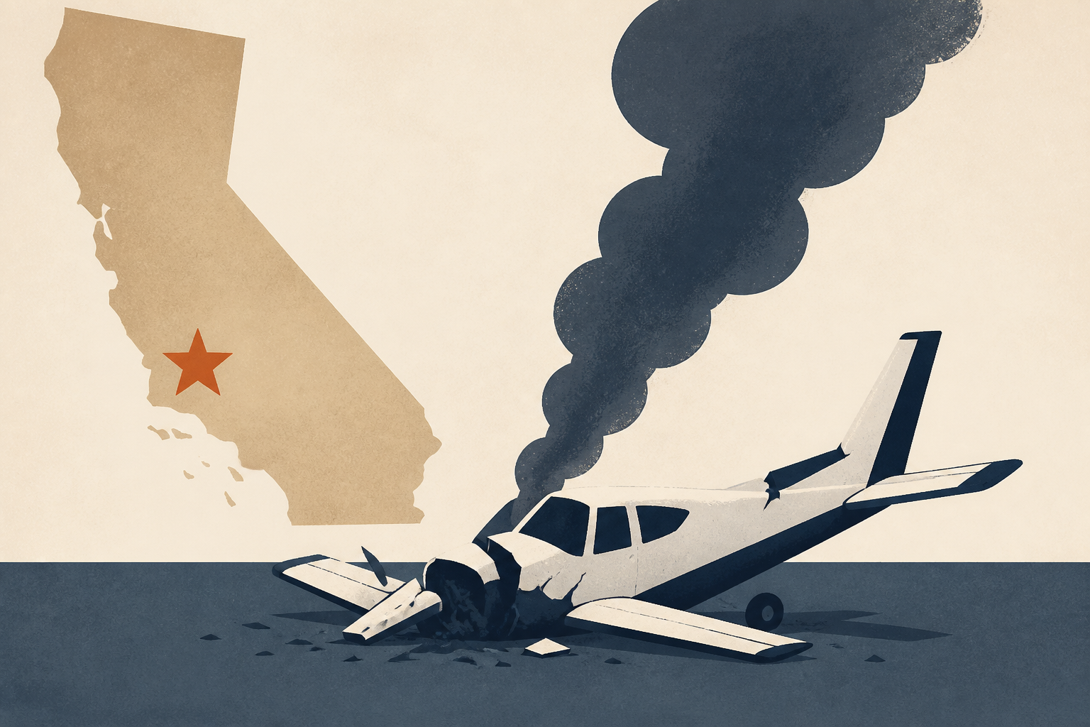 Fourth person dies in California plane crash that killed three