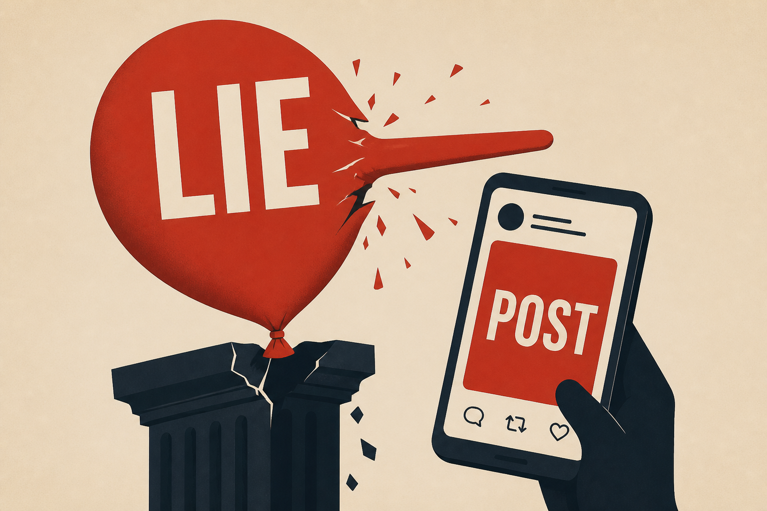 Trump, 80, Blows Up His Favorite Lie With One Post