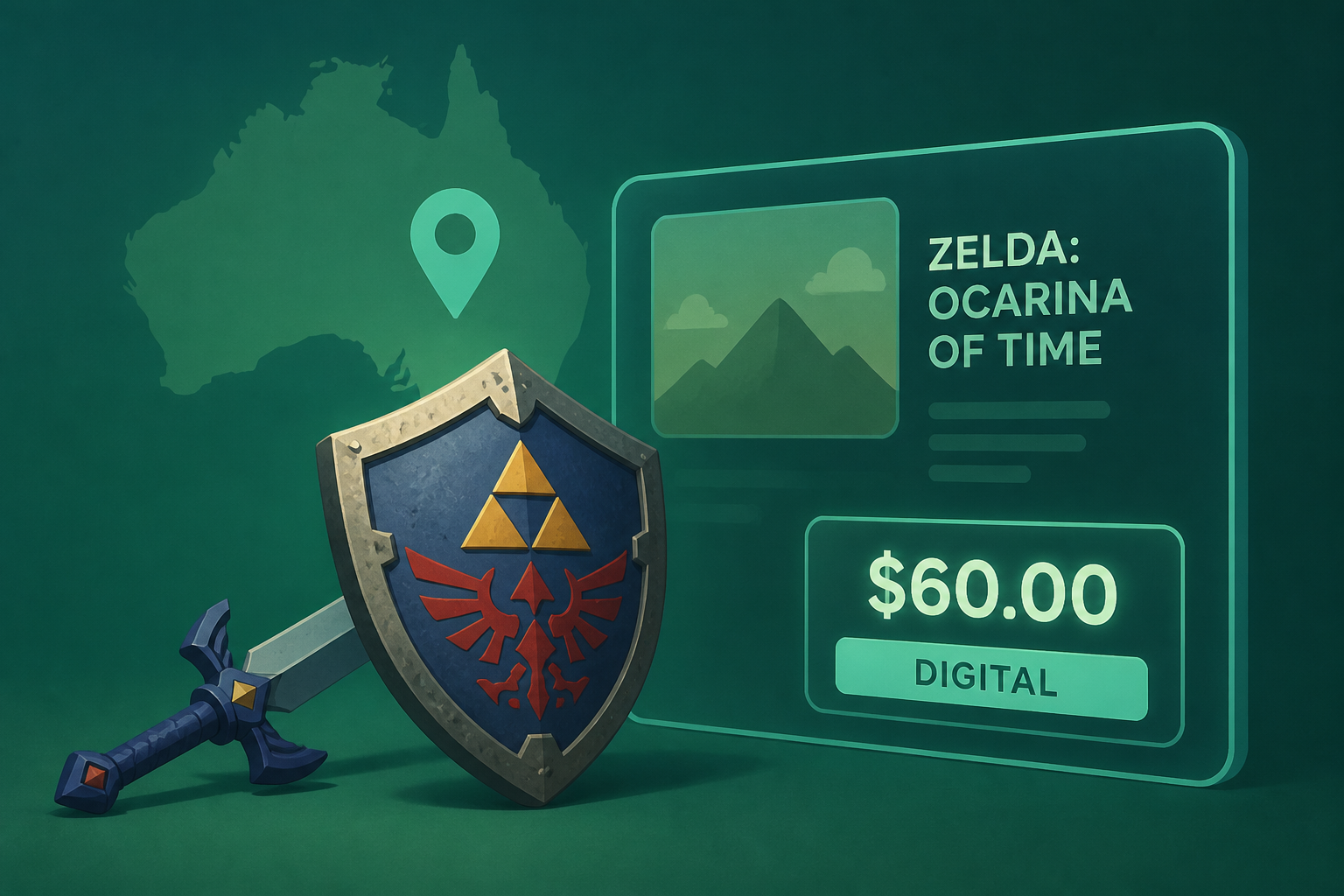 Zelda: Ocarina Of Time Gets Early Australia Nintendo Store Listing Pointing To A Possible $60 Digital Price