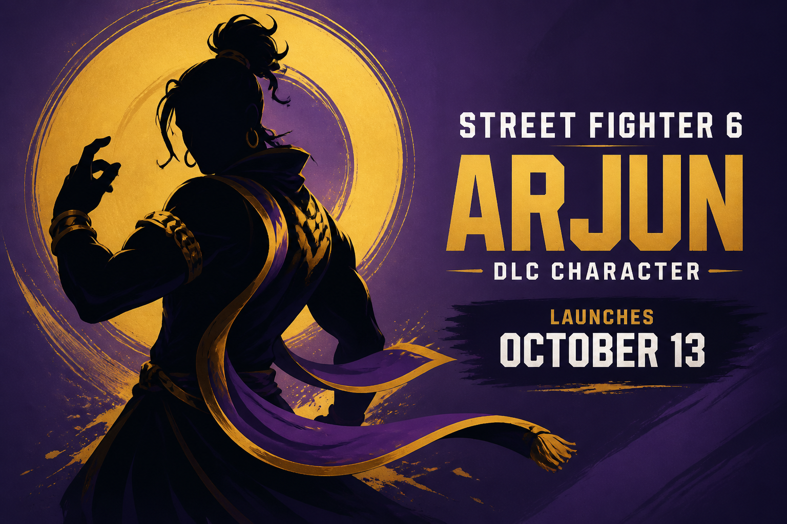 Street Fighter 6 DLC character Arjun launches October 13