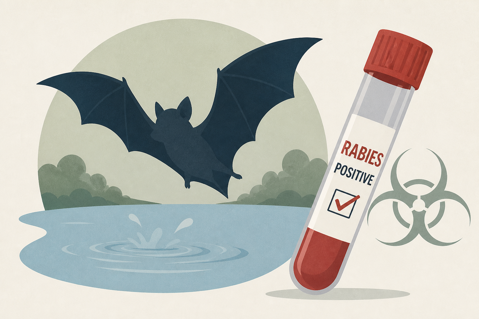 Bat rescued from drowning at Shelley Lake tests positive for rabies