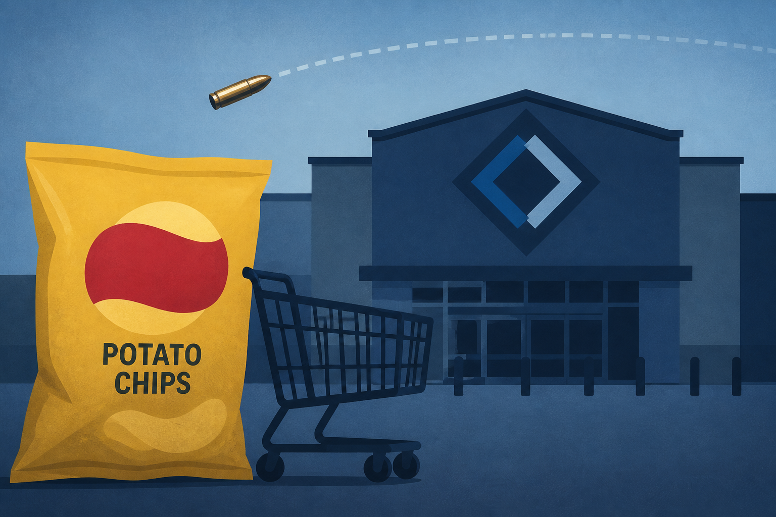 Frito-Lay employee killed by stray bullet at Sam's Club: Police