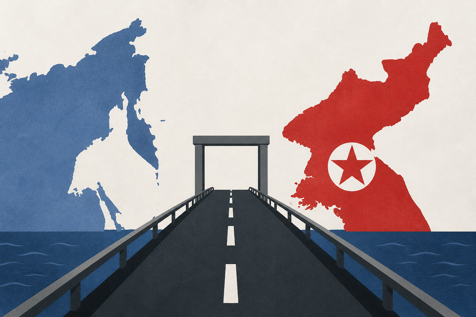 Russia and North Korea open first road link across border