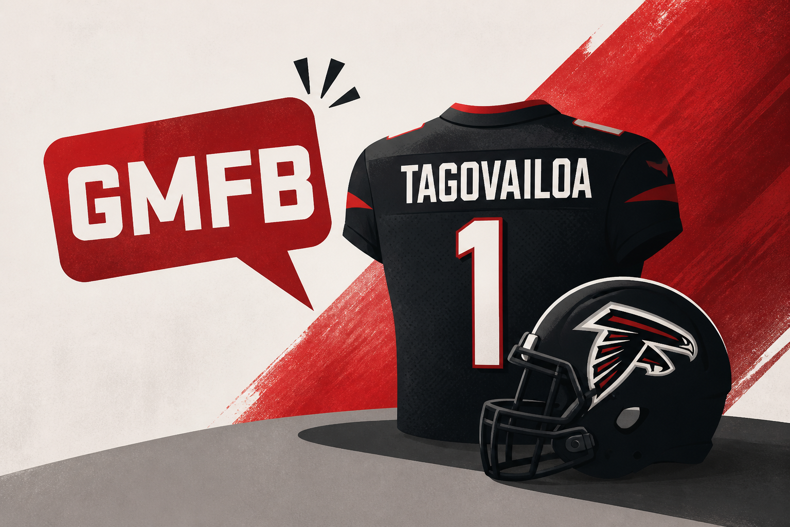 'GMFB' reacts to Tua Tagovailoa named Falcons starting QB