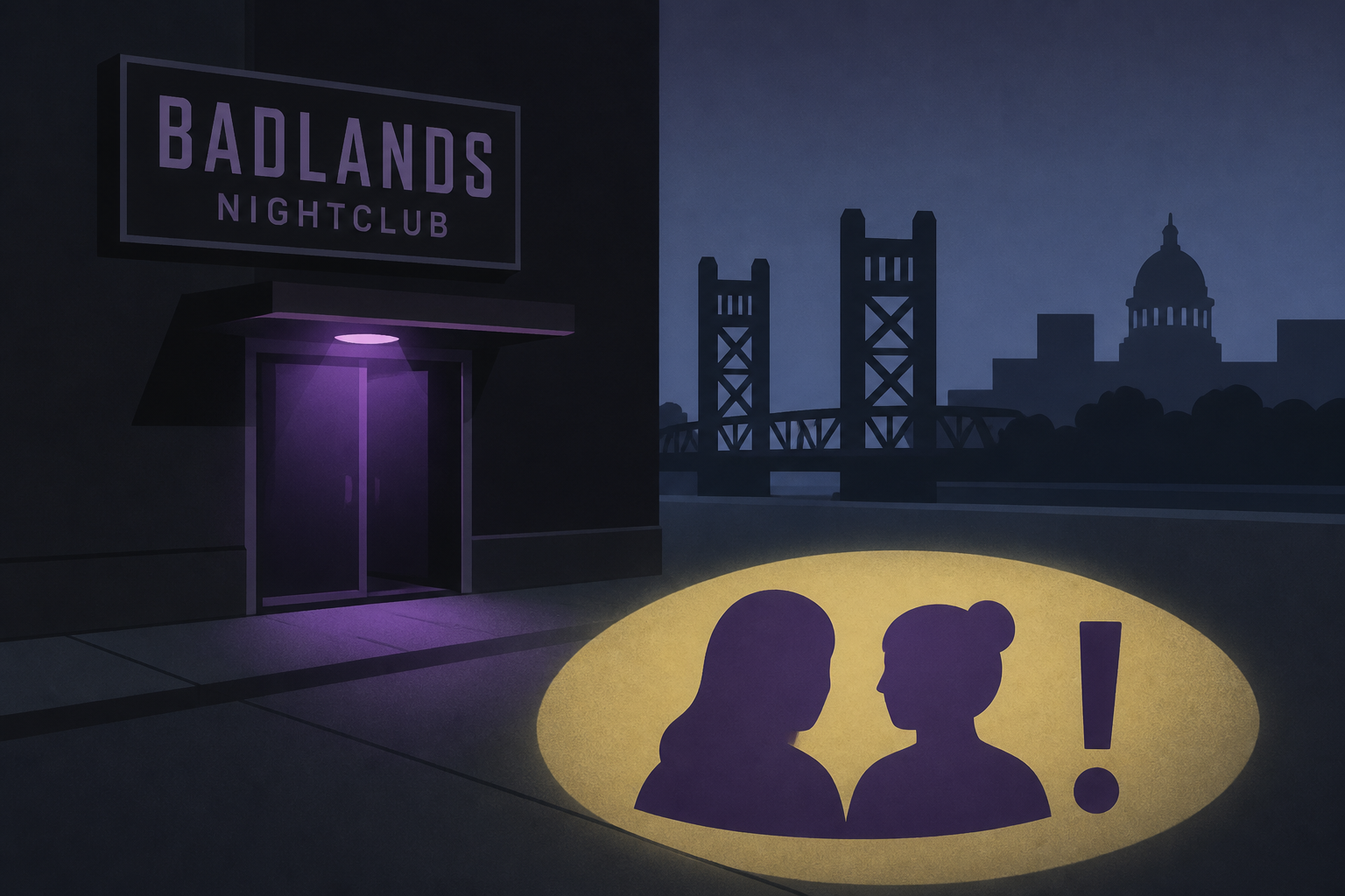 2 women assaulted outside Badlands nightclub in Sacramento