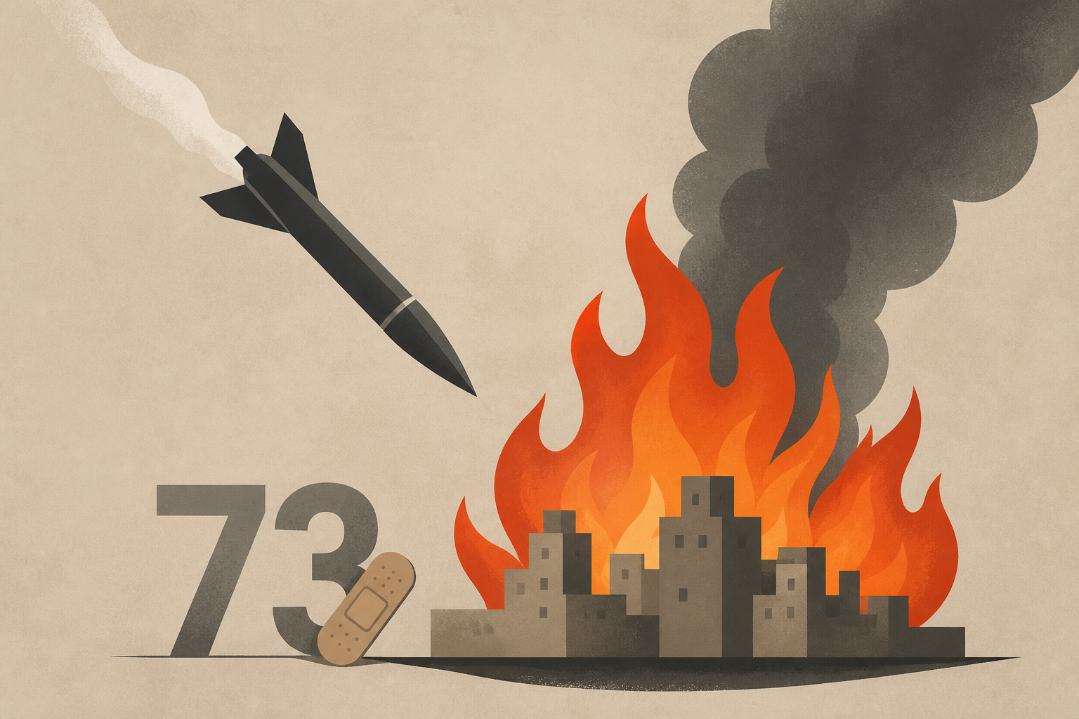 Houthi attacks on Saudi Arabia set fires and wound 73 people