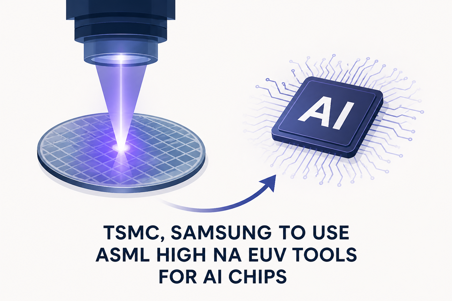 TSMC, Samsung to use ASML High NA EUV tools for AI chips