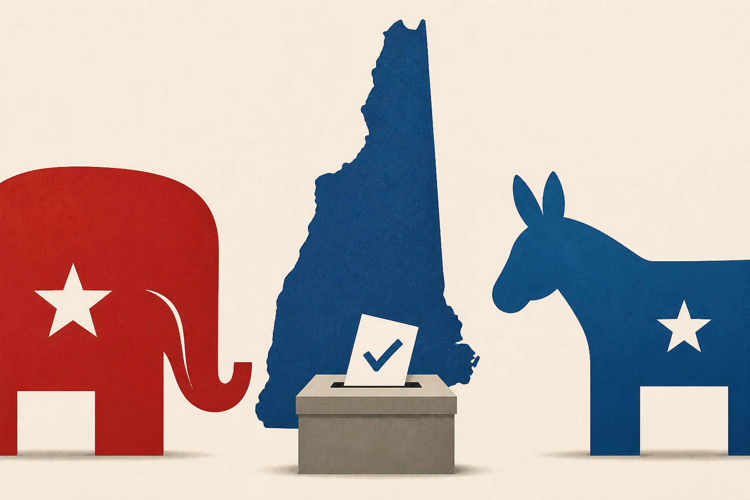 New Hampshire primaries test Trump and the left