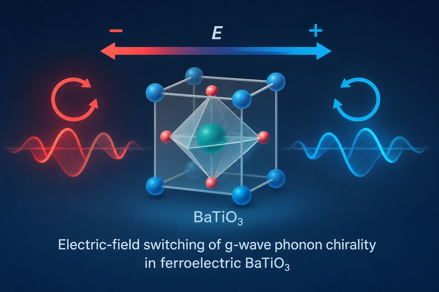 Electric-field switching of g-wave phonon chirality in ferroelectric BaTiO3