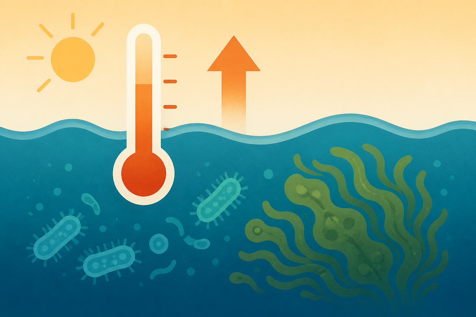 From bacteria to harmful algae, warmer waters bring changing risks