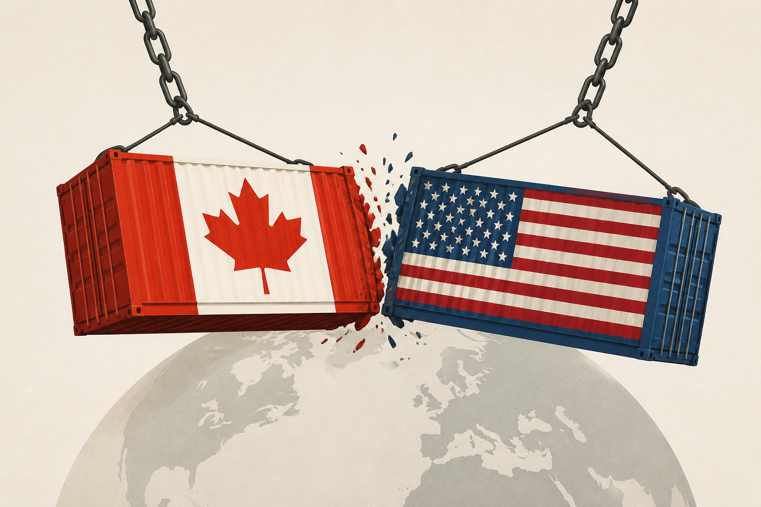 Canada retaliatory tariffs kick in amid escalating Trump trade war