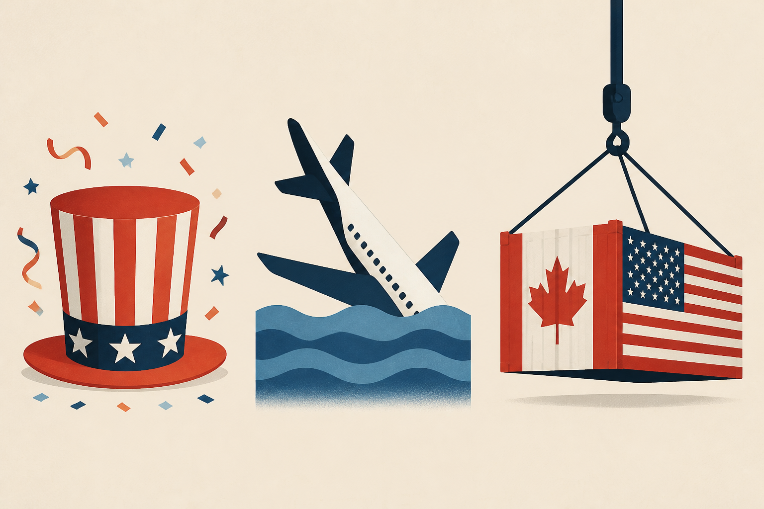 Trumpapalooza; MIA plane crash; Canada-U.S. tariffs : NPR