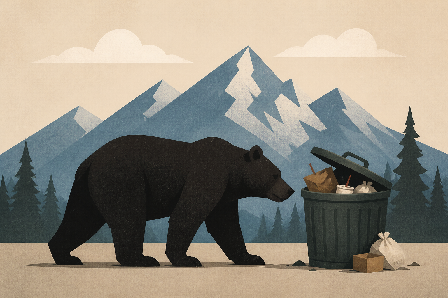 Trouble abounds as hungry bears wander the Rockies seeking food