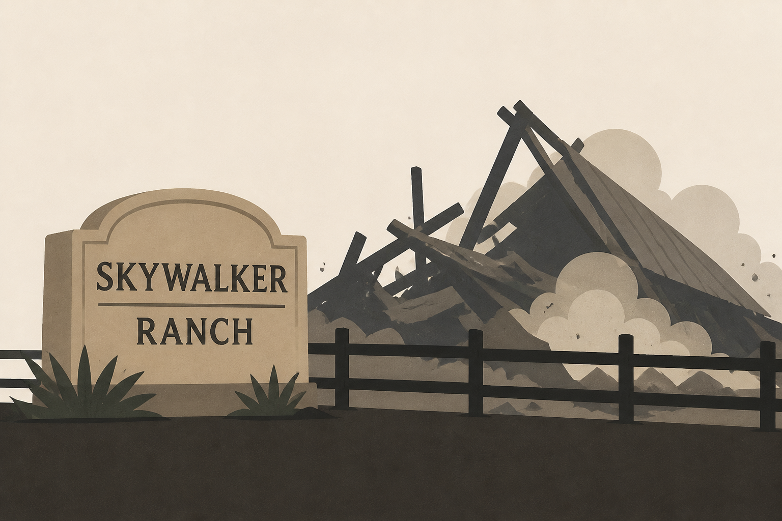 Chaos at George Lucas' Skywalker Ranch as 5 injured in structure collapse