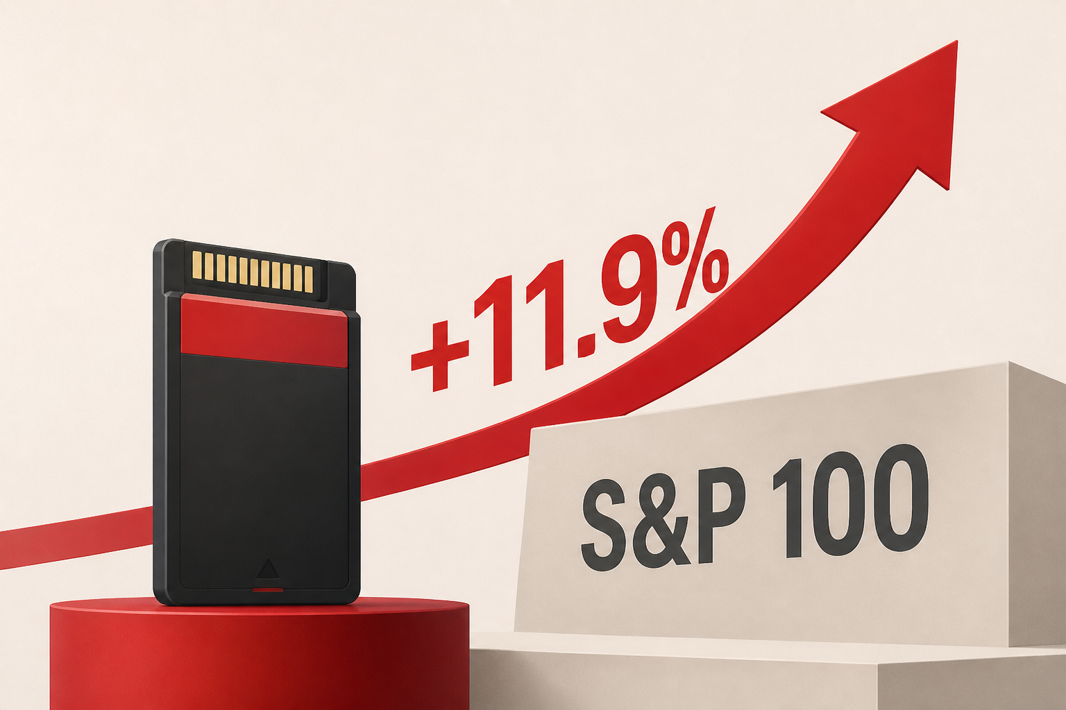 Sandisk Soars Nearly 12% Before Joining the S&P 100