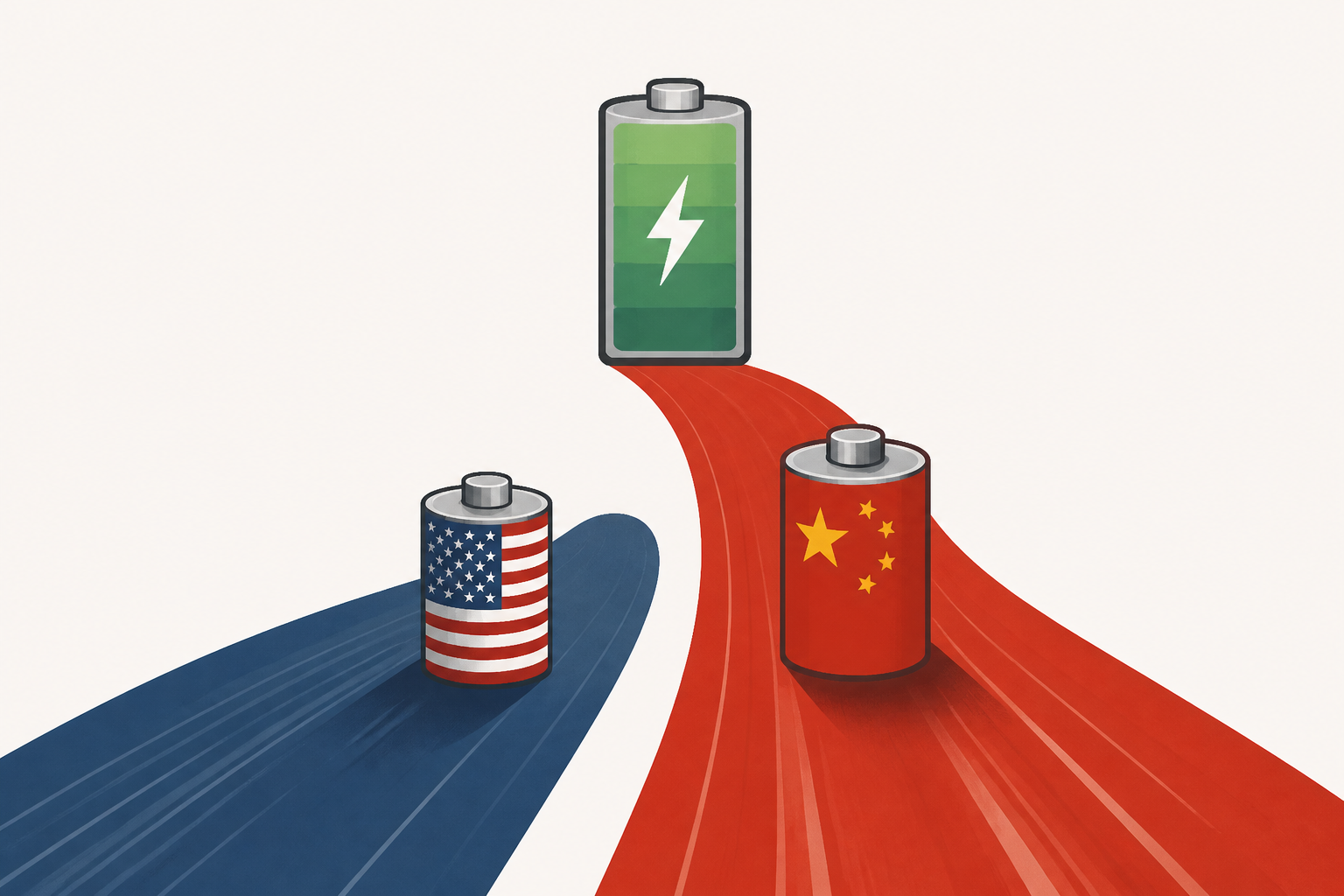 Here's where the U.S. is behind China on battery technology