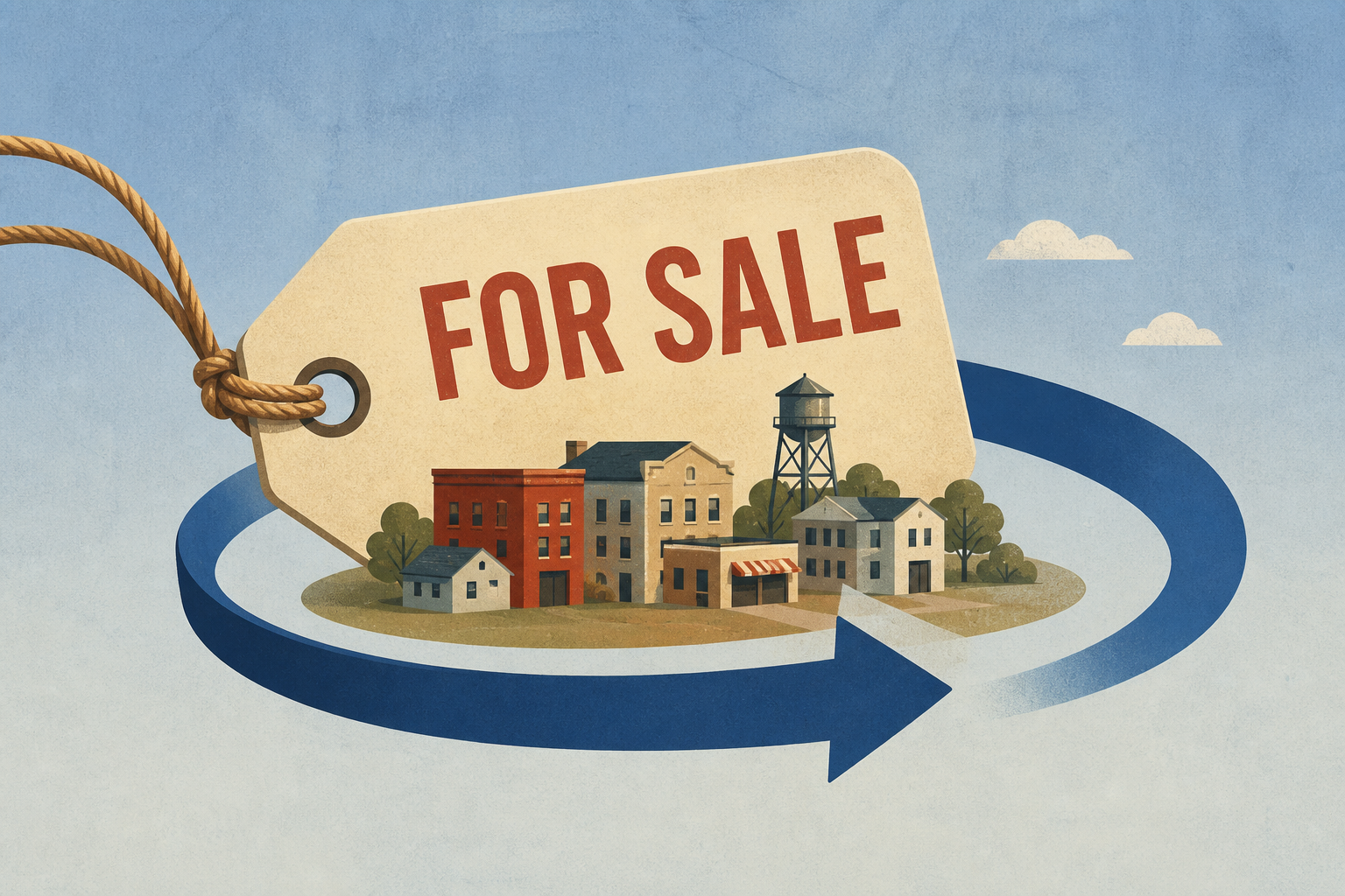 First Town Ever Sold on eBay Is Heading Back to the Market