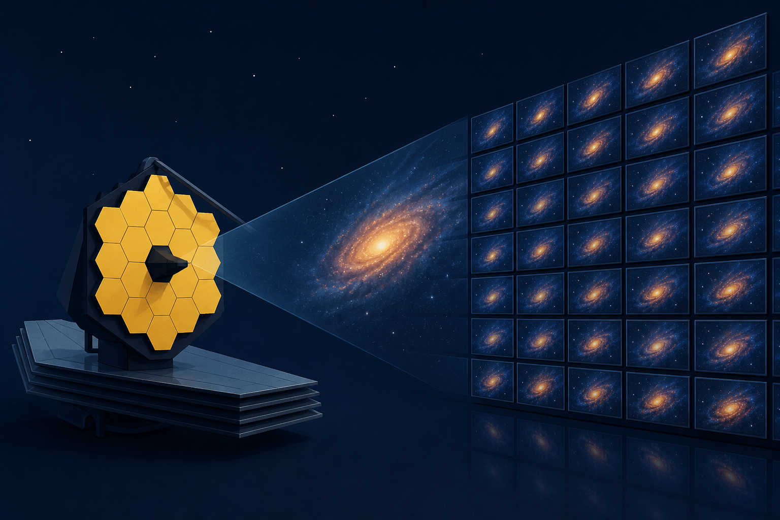 Half-a-million 4K TV's to view one photo: Why Nasa's new space telescope is special
