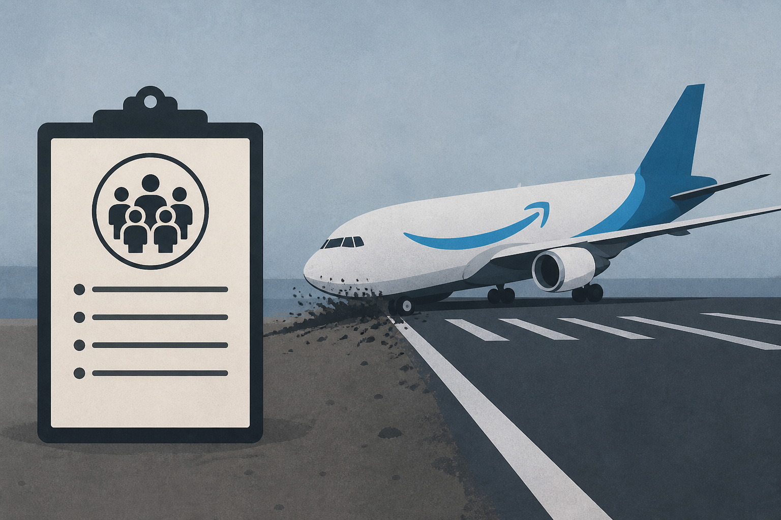 Authorities identify 5 victims killed when Amazon-branded cargo plane overran runway in Miami