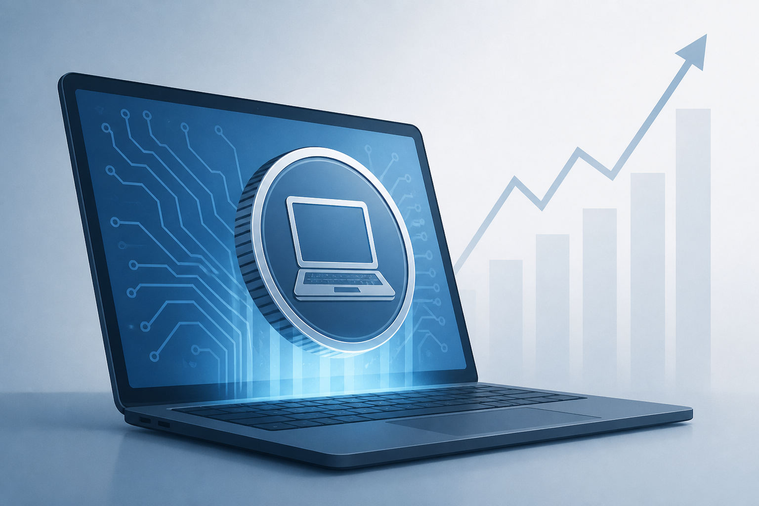 Hunter Biden launching a laptop-themed cryptocurrency
