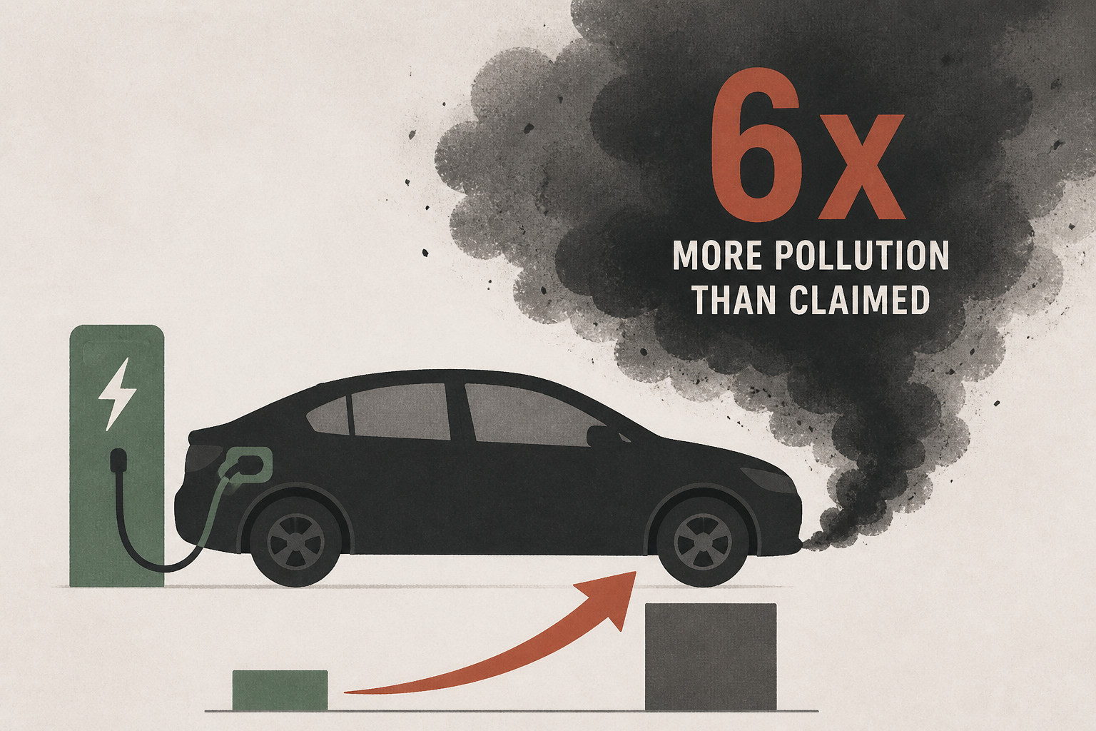 Plug-in Hybrids emit 6x more pollution than claimed, and they're getting dirtier