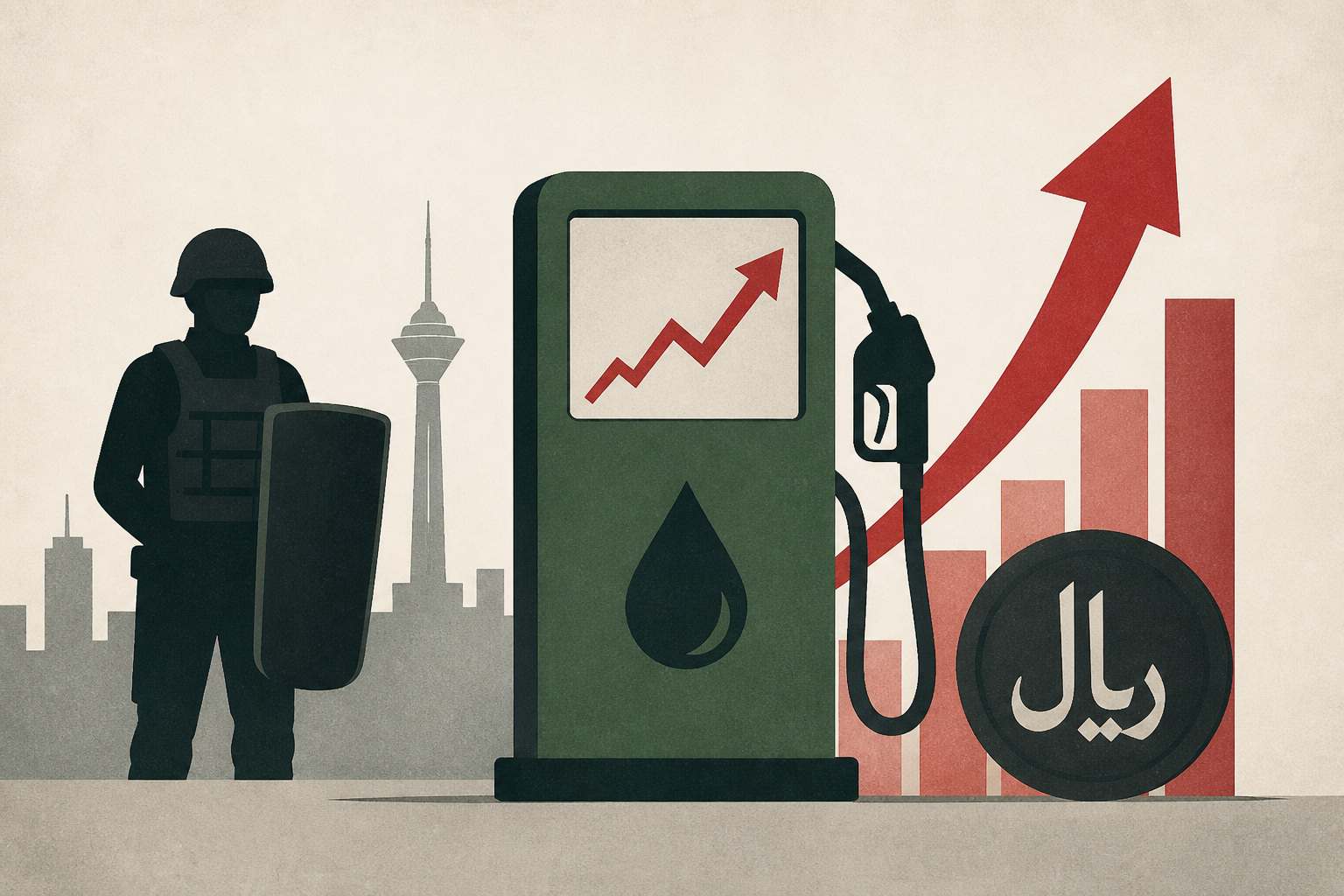 Iran deploys security forces as gasoline price rise takes effect