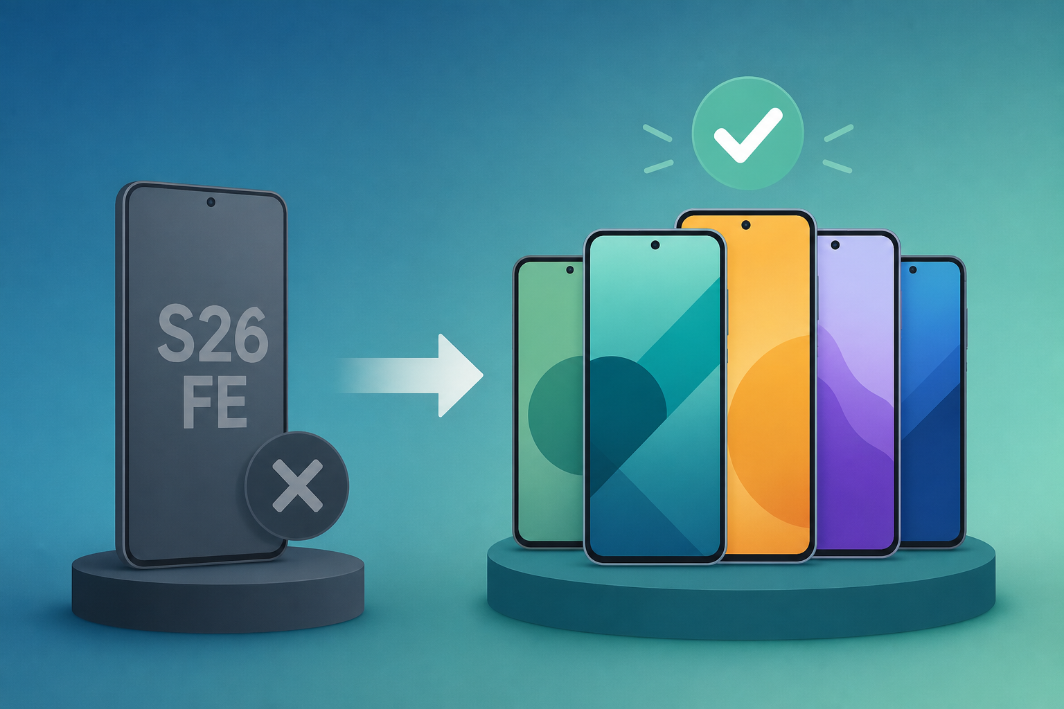 5 Android phones you should buy instead of the Samsung Galaxy S26 FE
