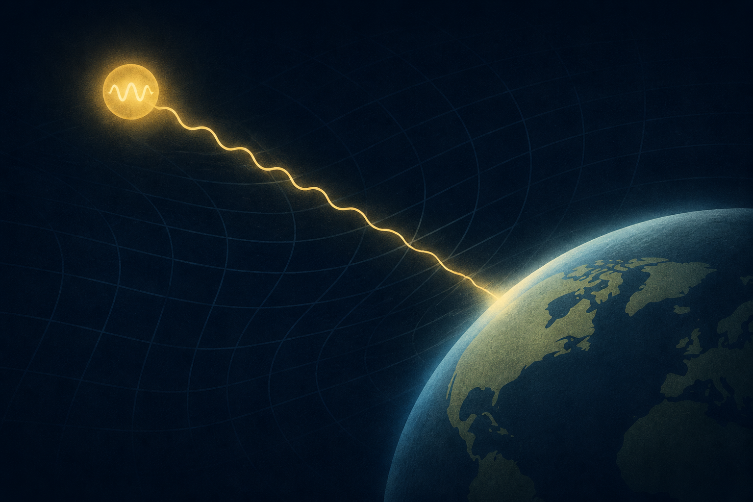 A photon that challenges Einstein: According to current physics, it should never have reached Earth