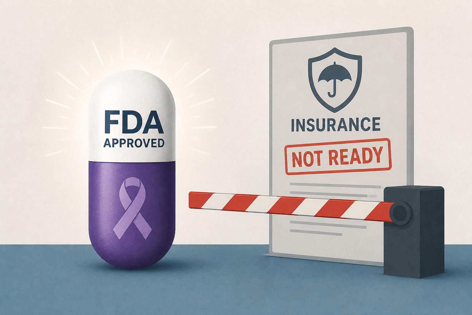 FDA approved a revolutionary cancer drug. Insurance wasn't ready