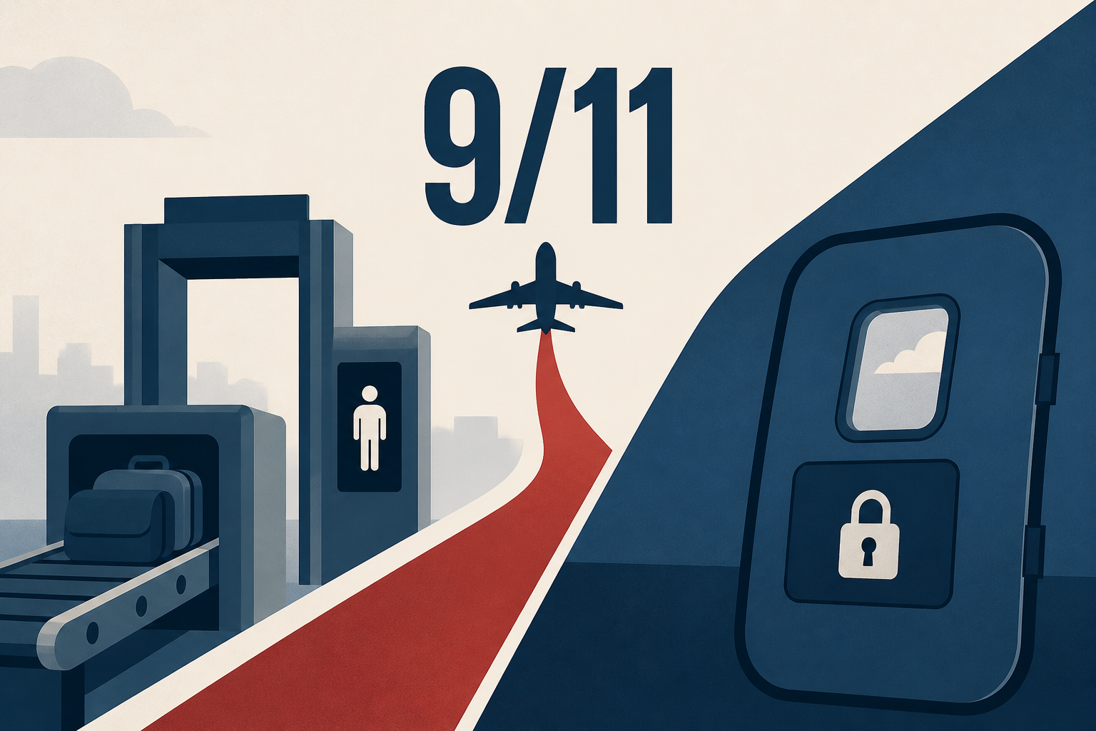 9/11 reshaped US air travel, from TSA screening to cockpit doors